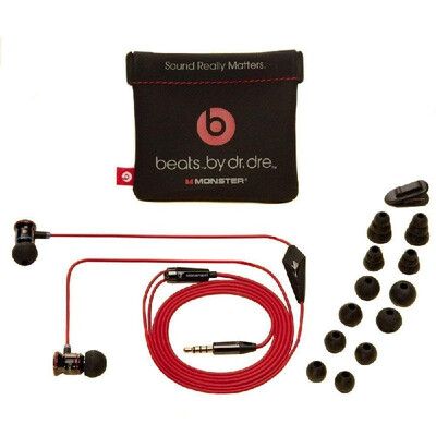 Monster Beats by Dr Dre iBeats 35mm Wired Headset In Ear Stereo Music Headphones Smart Phone Earphone Hands-free with Microphone
Monster Beats by Dr Dre iBeats 35mm Wired Headset In Ear Stereo Music Headphones Smart Phone Earphone Hands-free with Microphone