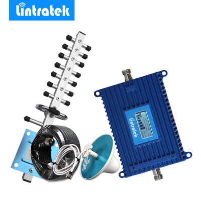 Lintratek 3G Repeater 2100 UMTS Mobile Repeater 70dB Gain Signal Booster LCD Display Amplifier 2100MHz Repetidor Yagi Kit 3G20
Lintratek 3G Repeater 2100 UMTS Mobile Repeater 70dB Gain Signal Booster LCD Display Amplifier 2100MHz Repetidor Yagi Kit 3G20