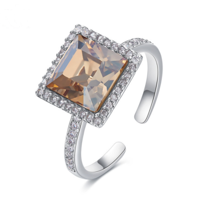 925 Sterling Silver Square Sugar Block Ring for Wide Band Women Girls Swarovski Crystals Jewelry Sizer Adjuster for Loose Rings
925 Sterling Silver Square Sugar Block Ring for Wide Band Women Girls Swarovski Crystals Jewelry Sizer Adjuster for Loose Rings