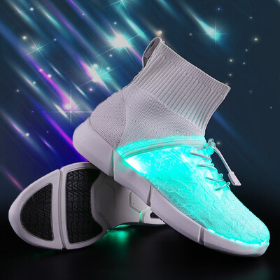 High-top LED light shoes shoes men&women childrens sports shoes jellyfish shoes flying woven coconut shoes fiber-optic shoes
High-top LED light shoes shoes men&women childrens sports shoes jellyfish shoes flying woven coconut shoes fiber-optic shoes