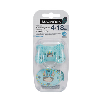 Suviani suavinex pacifier imported baby comfort pacifier pacifier anti-chain 4-18 months silicone material thumb type fusion blue Indian
Suviani suavinex pacifier imported baby comfort pacifier pacifier anti-chain 4-18 months silicone material thumb type fusion blue Indian