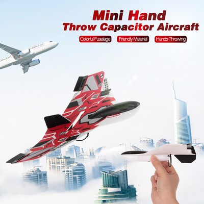 Mini Hand Throw Capacitor Glider Airplane Aircraft Outdoor Sports Flying Toy for Kids Beginners
Mini Hand Throw Capacitor Glider Airplane Aircraft Outdoor Sports Flying Toy for Kids Beginners