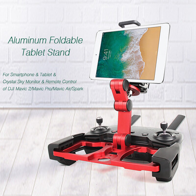 Aluminum Foldable Tablet Stand Holder Extender Remote Controller Holder with Lanyard for Crystal Sky Monitor DJI Spark Mavic 2 Mav
Aluminum Foldable Tablet Stand Holder Extender Remote Controller Holder with Lanyard for Crystal Sky Monitor DJI Spark Mavic 2 Mav