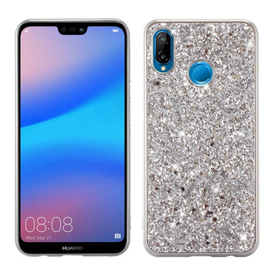 MOONCASE Huawei P20 Lite Flash Powder TPU-Silver 
MOONCASE Huawei P20 Lite Flash Powder TPU-Silver