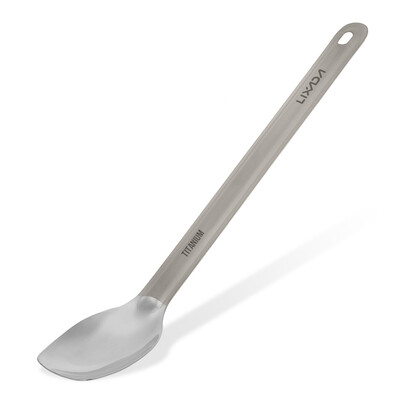 Lixada Titanium Long Handle Spoon with Polished Bowl Outdoor Portable Dinner Spoon Cutlery Camping Backpacking Picnic
Lixada Titanium Long Handle Spoon with Polished Bowl Outdoor Portable Dinner Spoon Cutlery Camping Backpacking Picnic