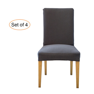 Pack of 4 Spandex Stretch Dining Chair Seat Covers Elastic Removable Washable Ceremony Chair Slipcovers Protectors--Coffee
Pack of 4 Spandex Stretch Dining Chair Seat Covers Elastic Removable Washable Ceremony Chair Slipcovers Protectors--Coffee