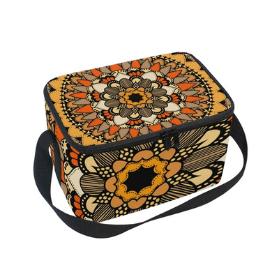 ALAZA Insulated Lunch Box Bohemia Pattern Lunch Bag for Men Women Portable Tote Bag Cooler Bag
ALAZA Insulated Lunch Box Bohemia Pattern Lunch Bag for Men Women Portable Tote Bag Cooler Bag