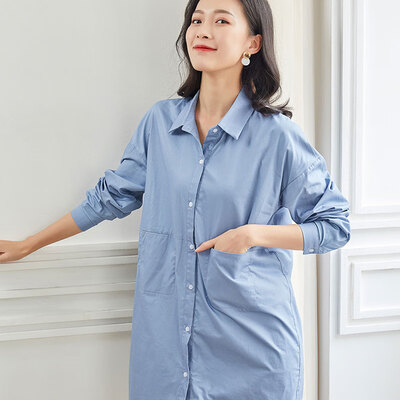 Marc Rebecca commuter simple shirt dress temperament slim skirt 92002E blue one size fits all
Marc Rebecca commuter simple shirt dress temperament slim skirt 92002E blue one size fits all