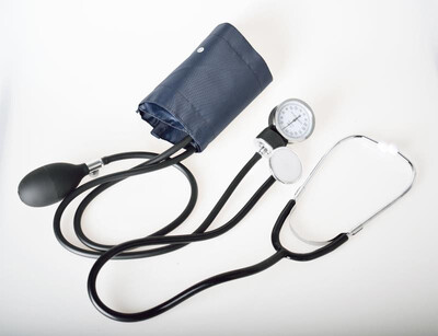 Hearing impaired cardiology stainless steel dual head stethoscope with aneroid sphygmomanometer
Hearing impaired cardiology stainless steel dual head stethoscope with aneroid sphygmomanometer