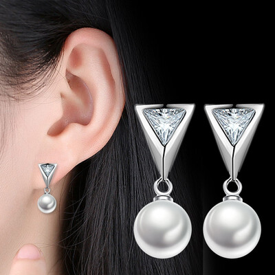 Cubic Zirconia Imitation Pearl Drop Earrings Korea Trendy Jewelry Eardrop For Women Party Lady Accessories WHK02
Cubic Zirconia Imitation Pearl Drop Earrings Korea Trendy Jewelry Eardrop For Women Party Lady Accessories WHK02