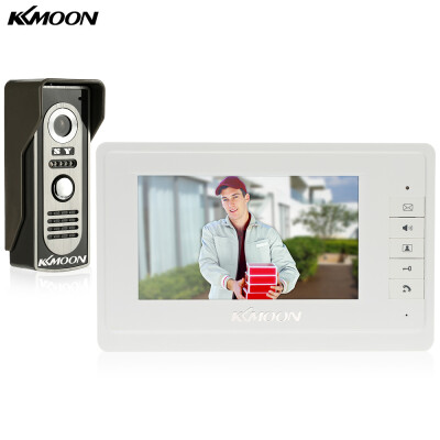 KKmoon® 7 Wired Video Door Phone System Visual Intercom Doorbell with 1800x480 Indoor Monitor 1700TVL Outdoor Camera support
KKmoon® 7 Wired Video Door Phone System Visual Intercom Doorbell with 1800x480 Indoor Monitor 1700TVL Outdoor Camera support
