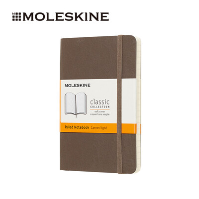 MOLESKINE classic notebook business office stationery meeting notebook new color series soft face pocket type horizontal hand account light coffee color 5475
MOLESKINE classic notebook business office stationery meeting notebook new color series soft face pocket type horizontal hand account light coffee color 5475