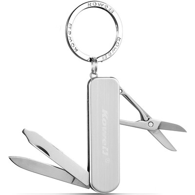 Korea Kowell Han Kewei nail clipper portable multi-function knife scissors screwdriver file 4 functions imported stainless steel
Korea Kowell Han Kewei nail clipper portable multi-function knife scissors screwdriver file 4 functions imported stainless steel