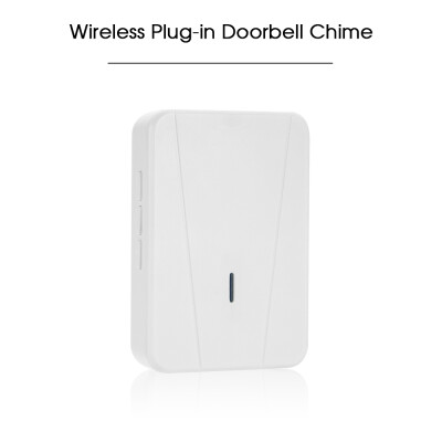 Wireless Plug-in Doorbell Chime With LED 5 Levels Volume 55 Ringtones Compatible with Visual Doorbell with WiFi Wireless Doorbell
Wireless Plug-in Doorbell Chime With LED 5 Levels Volume 55 Ringtones Compatible with Visual Doorbell with WiFi Wireless Doorbell