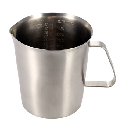 1500ML Stainless Steel Milk Pitcher Jug Milk Foam Container Measuring Cup Coffee Kitchen Tool
1500ML Stainless Steel Milk Pitcher Jug Milk Foam Container Measuring Cup Coffee Kitchen Tool