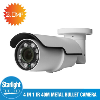 20 MP HD Security CCTV Infrared Bullet Camera Supports AHD TVI CVI CVBS Video Output
20 MP HD Security CCTV Infrared Bullet Camera Supports AHD TVI CVI CVBS Video Output