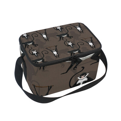 ALAZA Spider Monkey Cartoon Lunch Box Insulated Lunch Bag Large Cooler Tote Bagfor Men Women
ALAZA Spider Monkey Cartoon Lunch Box Insulated Lunch Bag Large Cooler Tote Bagfor Men Women