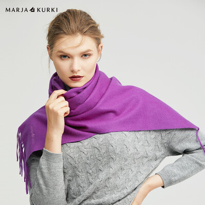 Maria Gucci MARJA KURKI cashmere scarf lovers solid color autumn&winter warm pure cashmere scarf men&women gift boxed bloom life 1EE562628 purple
Maria Gucci MARJA KURKI cashmere scarf lovers solid color autumn&winter warm pure cashmere scarf men&women gift boxed bloom life 1EE562628 purple