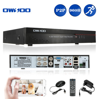OWSOO 4CH Channel Full 960HD1 H264 HDMI P2P Cloud Network DVR Digital Video Recorder 1TB Seagate HDD support Audio Record Phon
OWSOO 4CH Channel Full 960HD1 H264 HDMI P2P Cloud Network DVR Digital Video Recorder 1TB Seagate HDD support Audio Record Phon