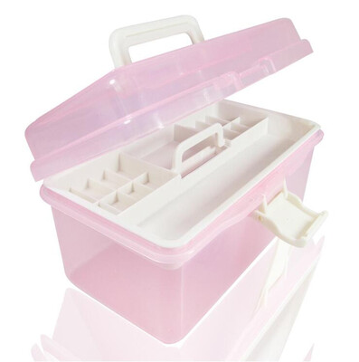 Beauty Multicolor Double Layer Tools Multi-function Plastic Storage Box Case Nail Art Beauty Manicure Accessory Tool
Beauty Multicolor Double Layer Tools Multi-function Plastic Storage Box Case Nail Art Beauty Manicure Accessory Tool