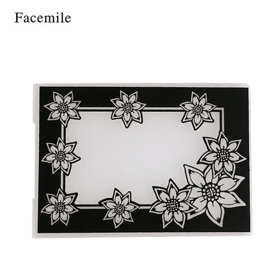 1PCS Plastic Template Textured Impressions Decorative Frame Embossing Folder for Scrapbooking Photo Album Paper Card Craft Making
1PCS Plastic Template Textured Impressions Decorative Frame Embossing Folder for Scrapbooking Photo Album Paper Card Craft Making