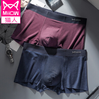Cat man 2 loaded mens underwear mens seamless boxer briefs ultra-thin sexy stretch mid-waist moisture-absorbing breathable u convex four-corner shorts head wine red deep hemp gray
Cat man 2 loaded mens underwear mens seamless boxer briefs ultra-thin sexy stretch mid-waist moisture-absorbing breathable u convex four-corner shorts head wine red deep hemp gray