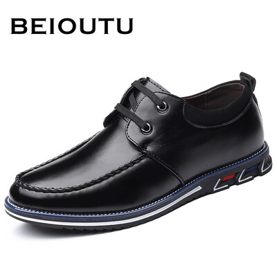 Nordic map BEIOUTU business casual fashion low to help comfortable mens leather shoes 5666 black 39
Nordic map BEIOUTU business casual fashion low to help comfortable mens leather shoes 5666 black 39
