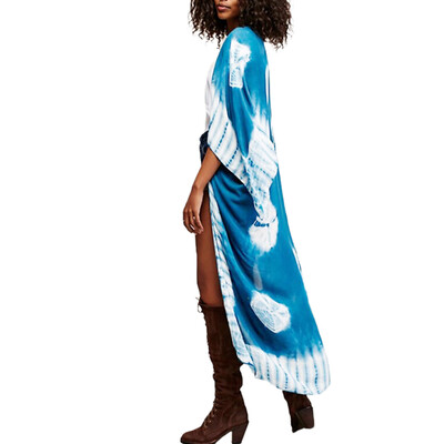 New Women Chiffon Kimono Cardigan Beach Cover Up Contrast Print Long Loose Casual Blouse Top WhiteBlueYellow
New Women Chiffon Kimono Cardigan Beach Cover Up Contrast Print Long Loose Casual Blouse Top WhiteBlueYellow