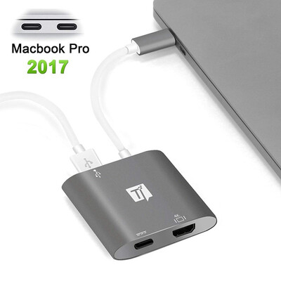 Travel Inspira Type C to HDMI Adapter with USB-C to 4K HDMI Output Charging Port USB 30 Ports for New MacBook Pro Ch
Travel Inspira Type C to HDMI Adapter with USB-C to 4K HDMI Output Charging Port USB 30 Ports for New MacBook Pro Ch