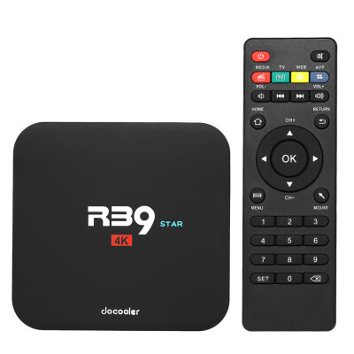 Docooler R39 STAR Smart Android TV Box Android 71 RK3229 Quad Core UHD 4K VP9 H265 2GB 16GB DLNA WiFi LAN HD Media Player UK P
Docooler R39 STAR Smart Android TV Box Android 71 RK3229 Quad Core UHD 4K VP9 H265 2GB 16GB DLNA WiFi LAN HD Media Player UK P