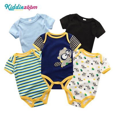 5PCSLot Unicorn Baby Girl Clothes Cotton Babywear Bodysuits One-Piece Baby Boy Clothes Rompers Newborn 0-12M Short Sleeve
5PCSLot Unicorn Baby Girl Clothes Cotton Babywear Bodysuits One-Piece Baby Boy Clothes Rompers Newborn 0-12M Short Sleeve