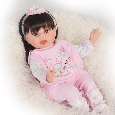 22 55 cm Realistic Reborn Girl Alive Doll Cloth Body Stuffed Long Hair Princess Girl Toy Baby Doll For Kids Christmas Present
22 55 cm Realistic Reborn Girl Alive Doll Cloth Body Stuffed Long Hair Princess Girl Toy Baby Doll For Kids Christmas Present