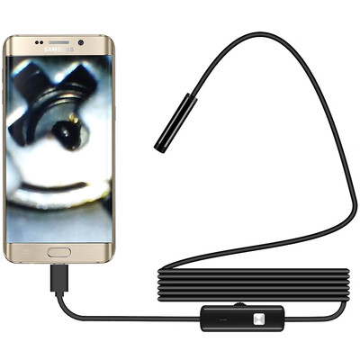 Dodosee A7TR5 13 Million Pixel 5m Cord 7mm Lens Industrial Endoscope Auto Repair Pipeline Unlocking Maintenance Camera
Dodosee A7TR5 13 Million Pixel 5m Cord 7mm Lens Industrial Endoscope Auto Repair Pipeline Unlocking Maintenance Camera