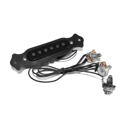 Guitar Copper Single Magnetic Coil Noiseless Acoustic Guitar Pickup With Volume Tone Control with Knobs Mounting Screws Set
Guitar Copper Single Magnetic Coil Noiseless Acoustic Guitar Pickup With Volume Tone Control with Knobs Mounting Screws Set