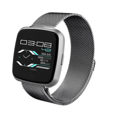 DTNOI G12 Smart Watch BT 42 Fitness Tracker Calories Burned Heart Rate Monitor IP67 Waterproof Metal Strap Bracelet for IOS Andr
DTNOI G12 Smart Watch BT 42 Fitness Tracker Calories Burned Heart Rate Monitor IP67 Waterproof Metal Strap Bracelet for IOS Andr