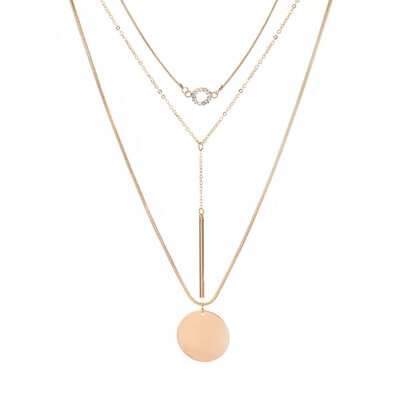 Fashion Multi-layer Pendant Clavicle Chain Long Necklace Different Lengths Jewelry Set for Women
Fashion Multi-layer Pendant Clavicle Chain Long Necklace Different Lengths Jewelry Set for Women