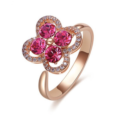 Bright Shining Sparkling 925 Sterling Silver Beautiful Flowers Ring for Women Girls Made with Swarovski Crystals Jewelry Sets Gift
Bright Shining Sparkling 925 Sterling Silver Beautiful Flowers Ring for Women Girls Made with Swarovski Crystals Jewelry Sets Gift