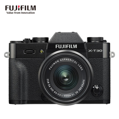 Fuji FUJIFILM X-T30XT30 XC15-45 micro single camera 2610 million pixels 4K video Bluetooth WIFI black
Fuji FUJIFILM X-T30XT30 XC15-45 micro single camera 2610 million pixels 4K video Bluetooth WIFI black