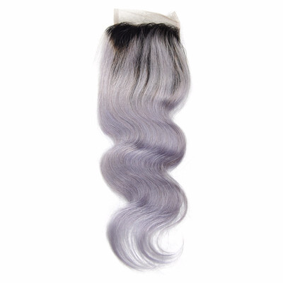 Nami Hair Wholesale Price 4x4 Ombre Color T1BGrey Lace Closure Brazilian Body Wave Remy Human Hair Free Part
Nami Hair Wholesale Price 4x4 Ombre Color T1BGrey Lace Closure Brazilian Body Wave Remy Human Hair Free Part