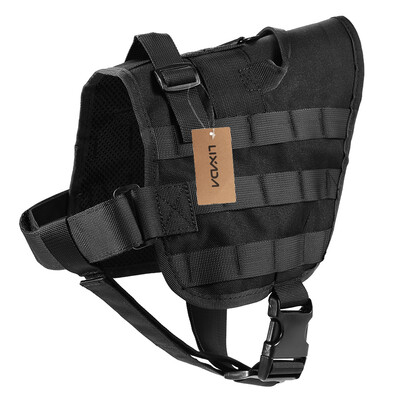 Lixada Outdoor Molle Dog Vest Adjustable Water Resistant Nylon Dog Vest with Safety Lock&Detachable Strap
Lixada Outdoor Molle Dog Vest Adjustable Water Resistant Nylon Dog Vest with Safety Lock&Detachable Strap