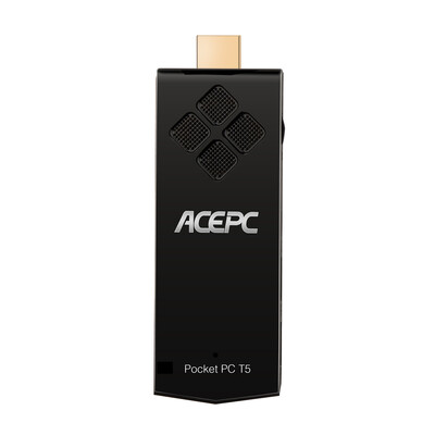 ACEPC T5 Pocket Mini PC Stick Support for Windows 10 Intel Z8350 64 Bit 2GB 32GB Bluetooth WiFi Smart Media Player EU Plug
ACEPC T5 Pocket Mini PC Stick Support for Windows 10 Intel Z8350 64 Bit 2GB 32GB Bluetooth WiFi Smart Media Player EU Plug