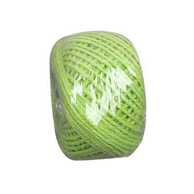 50m Colorful Jute Twine Hemp Rope String Packing Wrapping Ribbon Crafting Cord for Arts Crafts DIY Gift
50m Colorful Jute Twine Hemp Rope String Packing Wrapping Ribbon Crafting Cord for Arts Crafts DIY Gift