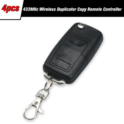 433MHz Wireless Duplicator Copy Remote Controller Clone Remotes Copy Duplicator For Gadgets Car Home GarageBlack5 Packs
433MHz Wireless Duplicator Copy Remote Controller Clone Remotes Copy Duplicator For Gadgets Car Home GarageBlack5 Packs