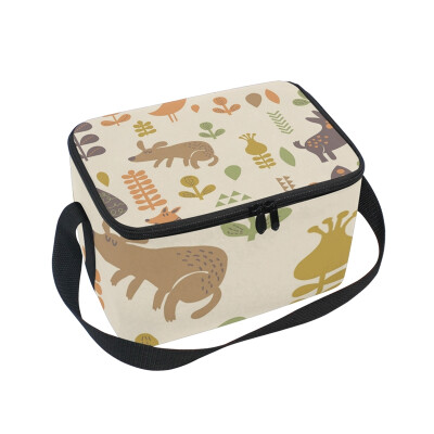 ALAZA Insulated Lunch Box Forest Dogs Lunch Bag for Men Women Portable Tote Bag Cooler Bag
ALAZA Insulated Lunch Box Forest Dogs Lunch Bag for Men Women Portable Tote Bag Cooler Bag