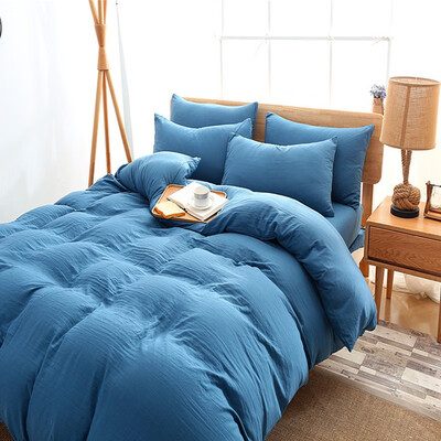 NeillieN Four sets of washed cotton products pure cotton gifts bedding pure cotton home textilesQuilt Cover Pillow Cover
NeillieN Four sets of washed cotton products pure cotton gifts bedding pure cotton home textilesQuilt Cover Pillow Cover