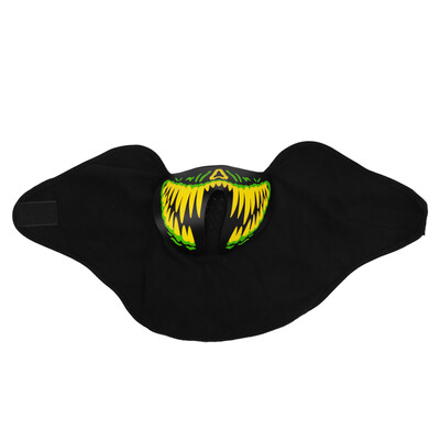 Flannelette LED Voice-activated Glow Mask Festival Performance Party EL Masks with Battery Case
Flannelette LED Voice-activated Glow Mask Festival Performance Party EL Masks with Battery Case