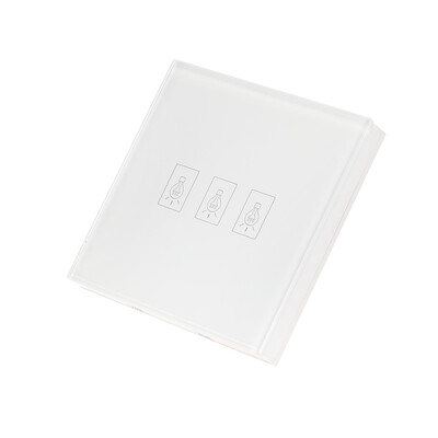 eWeLink 86 Type Luxury Wall Touch Panel Sticky 433MHz Wireless RF Remote Control Transmitter Automation Modules 3 Gang Control Stai
eWeLink 86 Type Luxury Wall Touch Panel Sticky 433MHz Wireless RF Remote Control Transmitter Automation Modules 3 Gang Control Stai