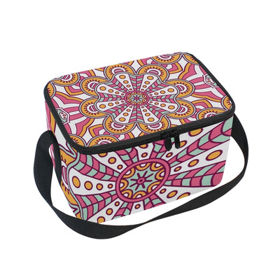 ALAZA Insulated Lunch Box Vintage Flower Printed Lunch Bag for Men Women Portable Tote Bag Cooler Bag
ALAZA Insulated Lunch Box Vintage Flower Printed Lunch Bag for Men Women Portable Tote Bag Cooler Bag