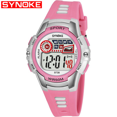 SYNOKE 9738 Child Watch Sport Watch Luminous Alarm Digital Waterproof Wrist Watch kid Watch
SYNOKE 9738 Child Watch Sport Watch Luminous Alarm Digital Waterproof Wrist Watch kid Watch
