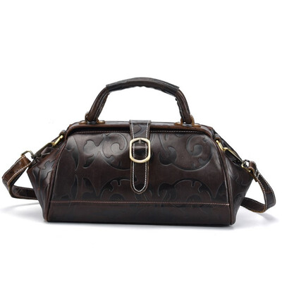 Female Genuine Leather Retro Handbag Large Capacity Girl Tote Bag Women Fashion Embossing Cowhide Crossbody Shoulder Bags Clutch
Female Genuine Leather Retro Handbag Large Capacity Girl Tote Bag Women Fashion Embossing Cowhide Crossbody Shoulder Bags Clutch